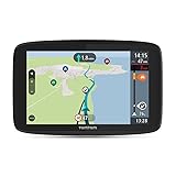 TomTom Campervan and Caravan Sat Nav GO Camper Tour 6' screen with Campervan and Caravan POIs, Updates via Wi-Fi, TomTom Traffic and Speedcam Warnings, Europe Maps