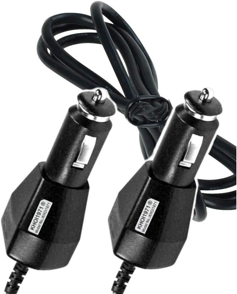 Car Male Plug 12V DC Adapter Compatible with Schumacher 94500109 SAC-109 XP2260-CA XP2260W DSR ProSeries DSR114 DSR115 DSR116 DSR119 Rechargeable AGM Jump Starter 12 Volt Power Supply Charger