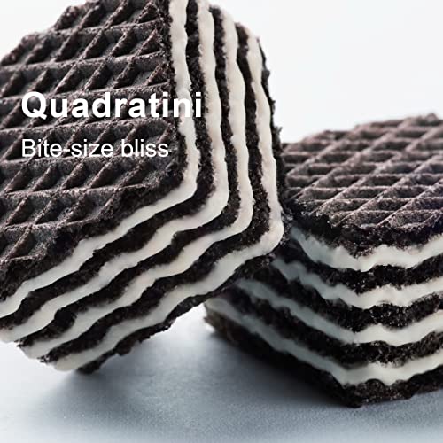 Image of Loacker Quadratini Cocoa & Milk Wafer Cookies, 30% Less Sugar, 6-Pack