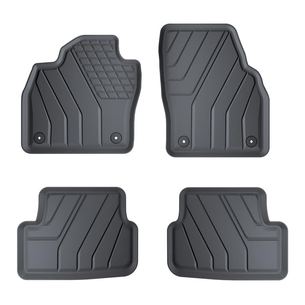 Mossa Tappetini auto compatibili con Audi A1 II Sportback 2018-2024 4 pz. S