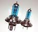 Suzuki GSXR 600 750 04-05 H4 H7 Xenon HID Hyper Blu/Wht Headlight Bulb Bulbs