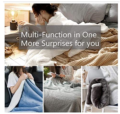 Coperta Morbida Pelosa Cartone Animato Verde Acqua...