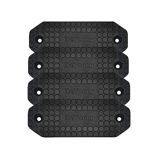Deyoung Gun Magnet 56lbs Rated Magnetic Gun Mount Holster, Anti Scratch Premium Rubber Coated Concealed Firearm Holder for Rifle Pistol Magazines in Vehicle Truck Car Wall and Desk (4)
