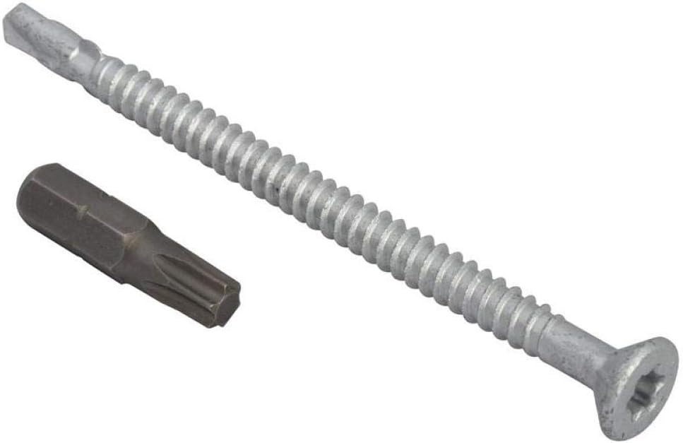 TechFast Light Duty Timber to Steel Roofing Screws | 5.5 x 85mm | Elementech | Bag 50