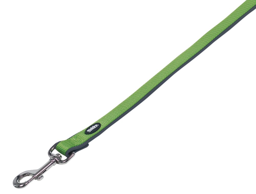 Nobby Classic Preno Dog Lead, 120 cm/20-25 mm, Green/Gray