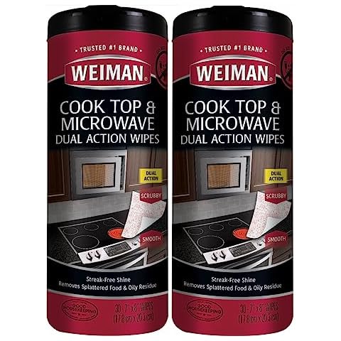 Weiman Glass Cooktop and Microwave Wipes Cover