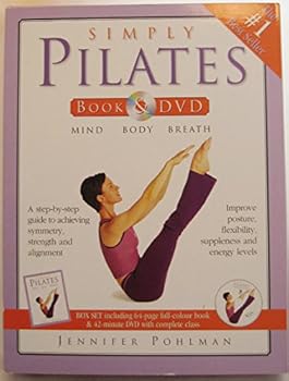 Paperback Simply Pilates Book & DVD by Pohlman Jennifer (2004) Paperback Book