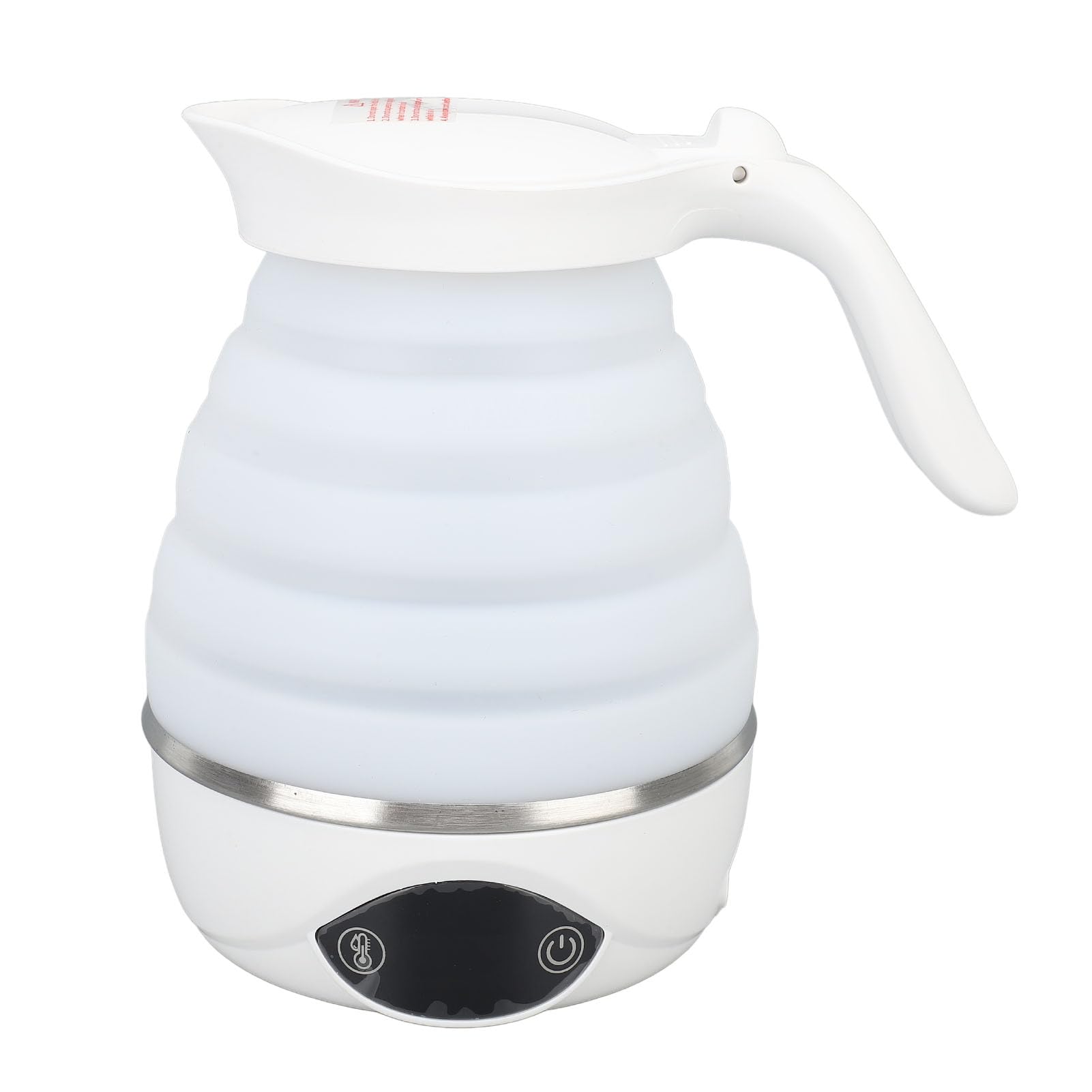 TARSHYRY Bouilloire électrique Pliable, Chaudière à Eau Pliable Portable, Arrêt Automatique avec Contrôle de la Température et Fonction de Conservation de la Chaleur pour les (Prise UE 1500w)