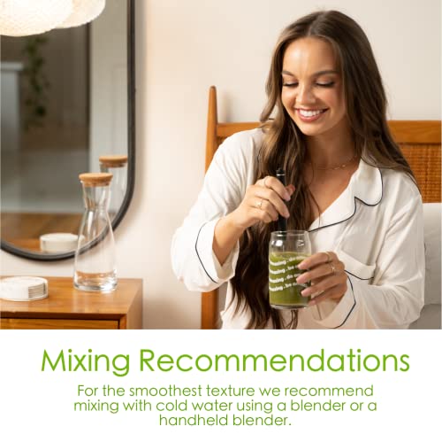 Beam Be Amazing Super Greens Powder With Prebiotics, Digestive Enzymes & Antioxidants | Energy Supplements, 18 Fruits & 8 Veggies | Gluten-Free Juice & Smoothie Mix | Citrus Matcha, 30 Servings, 342 G #TOP6