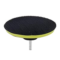 Vista 4 de Luomorgo Almohadilla de respaldo de gancho y bucle de 5 pulgadas Lijadora orbital Pulidora Almohadilla de lijado w M10 Adaptador de taladro 2 unids