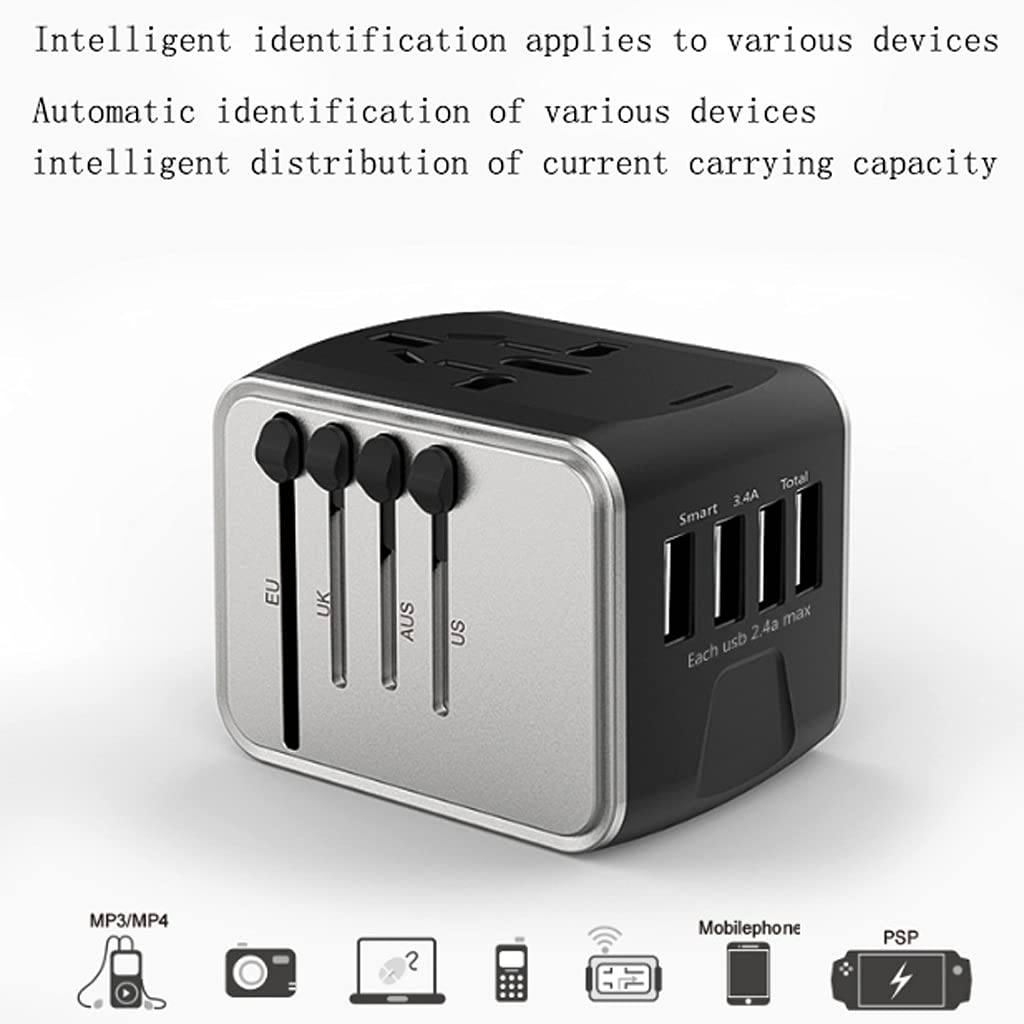 Gniazdo międzynarodowe przetwornice Worldwide Universal Adapte, Universal Travel Adapter Przenośne Podróże Międzynarodowe Ładowanie Gniazdo Konwersji adapter wtyczki zasilania