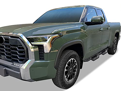 Estribos tubulares APS negros 6 pulgadas para Toyota Tundra miniatura 6