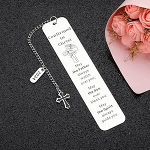Confirmation Gifts for Teen Girls Boys Goddaughter Godson Religious Christian Confirmation Gifts Bookmark for Women Girls First Communion Gifts for Girls Catholic Baptism Gifts Easter Basket Stuffers Confirmation Gifts for Teen Girls Boys Goddaughter Godson Religious Christian Confirmation Gifts Bookmark for Women Girls First Communion Gifts for Girls Catholic Baptism Gifts Easter Basket Stuffers