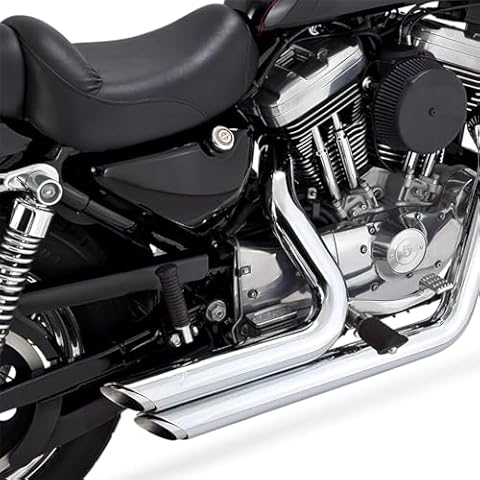 Vance & Hines Chrome Shortshots Staggered Exhaust 99-03 H-D XL Sportster 17223 Cover