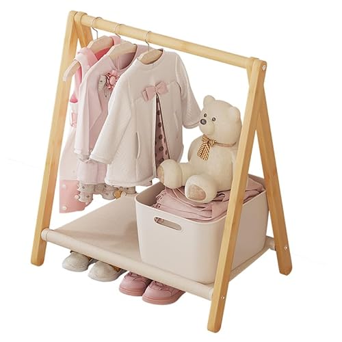 garment racks wood