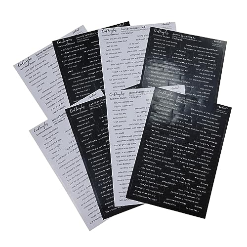 Image of CrafTangles Precut Journal Stickers (544 pcs) Peel and stick, Printed Scrapbooking Stickers,Stickers for Notebooks,Diary, Journal,Laptop, Mobiles Multicolored Printed Stickers