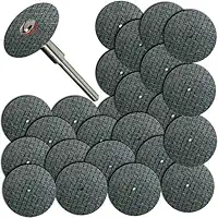 Disco De Corte Para Micro Retifica Metais Aço Ferro Kit Com 25