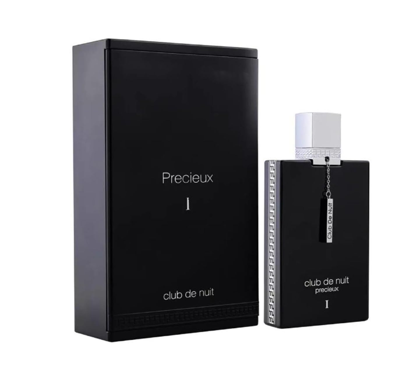 Club de Nuit Prezioso I Extrait de Parfum, 55 ml, profumo arabo, unisex, a lunga durata, con vaporizzatore, profumo arabo intenso e fruttato con ananas, vaniglia e cuoio (Prezioso I)