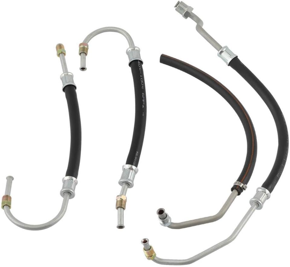 Power Steering Hose Kit Compatible With Corvette 1963 1979 1505001 1502007 1509003
