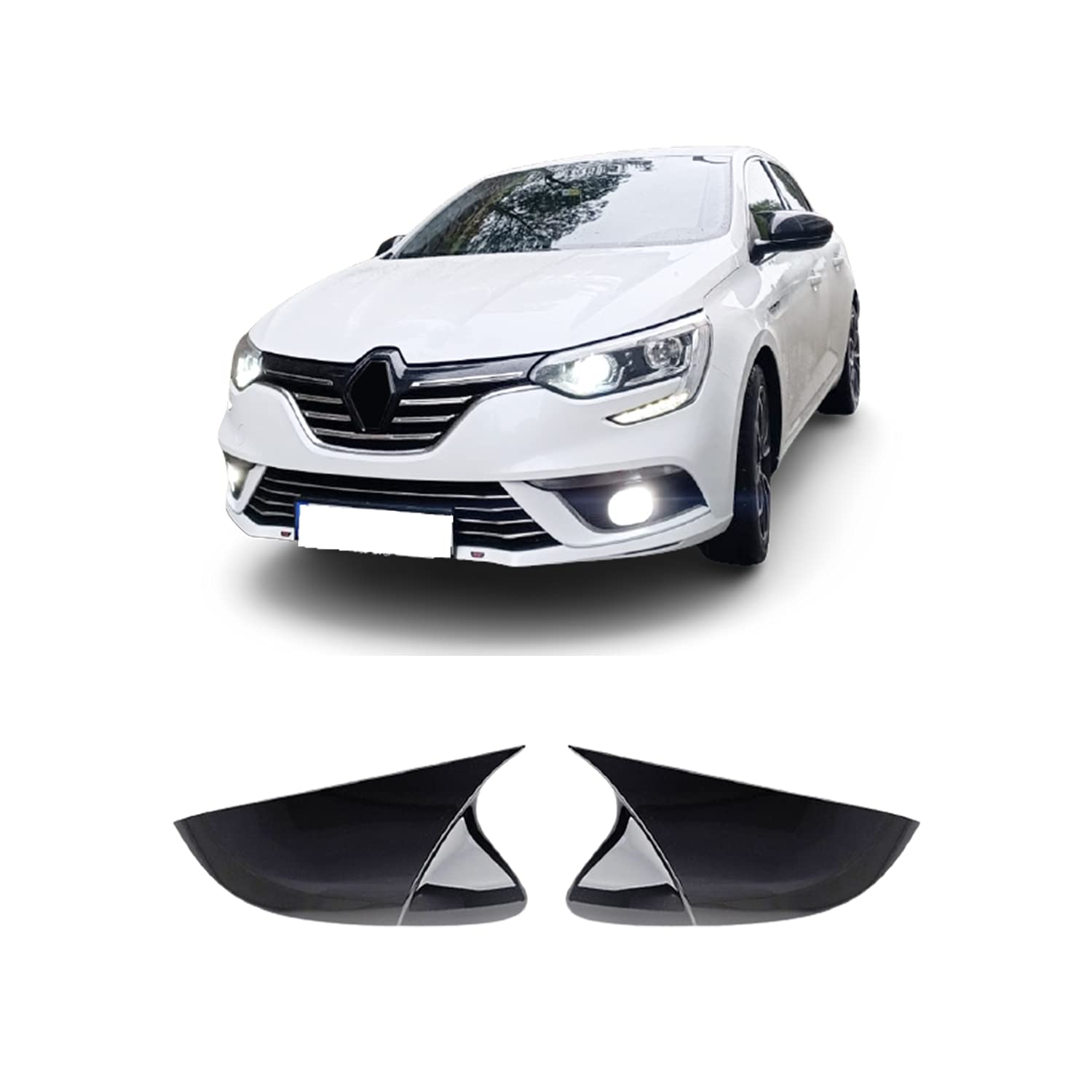 Embellecedores de señal Megane IV para renovar las aletas del coche 2