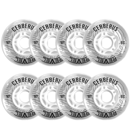 Roues de hockey inline Alkali Hilo 4-76mm 4-80mm pour patins de hockey indoor