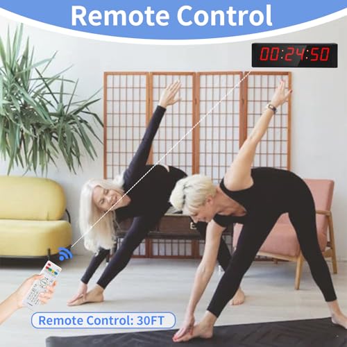 Chronomètre compte à rebours avec télécommande pour le sport chez soi