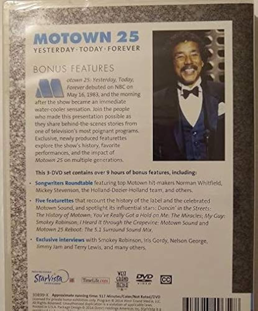 【希少LD】MOTOWN25 YESTERDAY, TODAY, FOREVER Motown 25: Yesterday • Today • Forever – Box Set (Deluxe