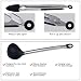 GOAMZ Kit Utensilios de Cocina Silicona Set Herramientas Antiadherentes de Cocción 9...