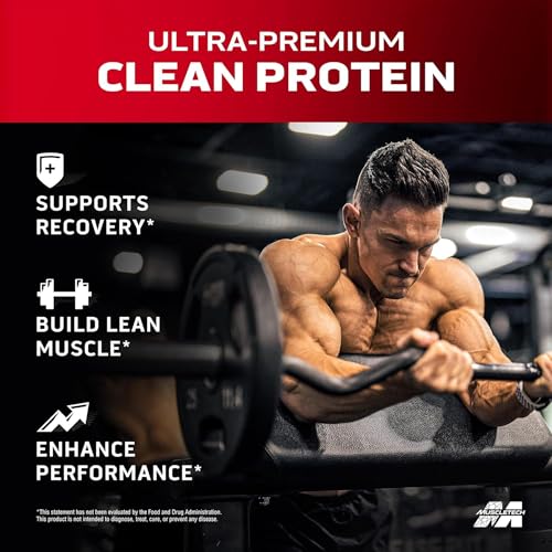 Image of MuscleTech Performance Series Nitro Tech Whey Gold| 24g Protein| With BCAA & Glutamine & Precursors |For Lean Muscle Gain| Sports Nutrition | 5.03 lbs (2.28 Kg) | Double Rich Chocolate Flavour