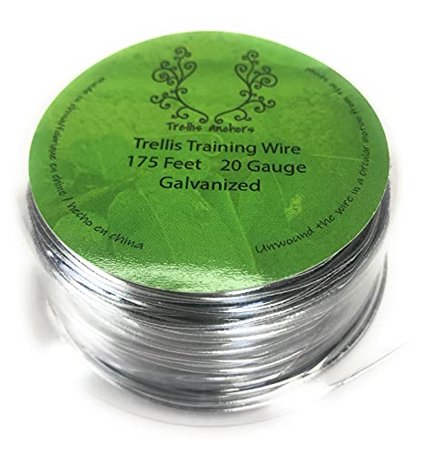 Plants Trellis Training Wire Single Coil (Metal, 175Ft)