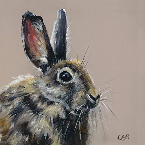 Louise Brown Multi Coloured (Bright Eyes 30 X 30Cm Canvas Print