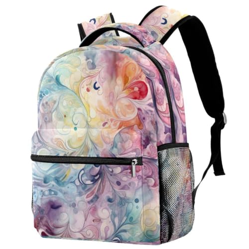 Mochila escolar de frutas tropicales de 40cm impermeable y unisex
