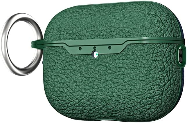 Zore Apple ile uyumlu Airpods Pro 3 Kılıf Zore Airbag 03 Silikon Koyu Yeşil