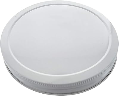 Metal 110mm Lid For One Gallon And 64oz Wide Mouth Glass Jar