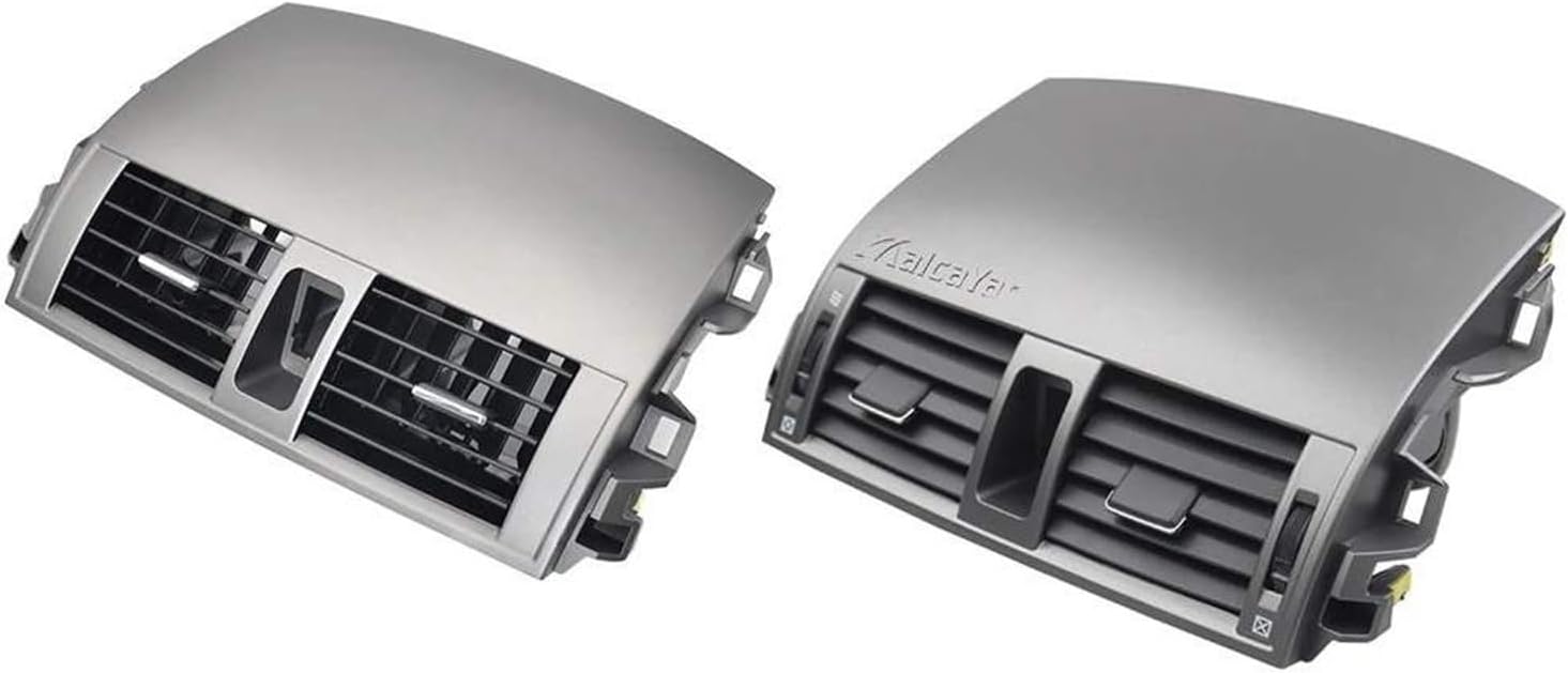 Car Air Vent Compatible For TOYOTA COROLLA Center A/C Air Conditioning Vents Insert Outlet Panel Grille Cover 55670-12370 55670-12371(Model B)