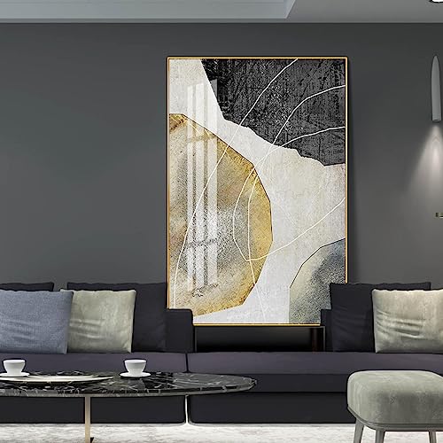 Affiche de mode abstraite pour grand salon moderne et chic