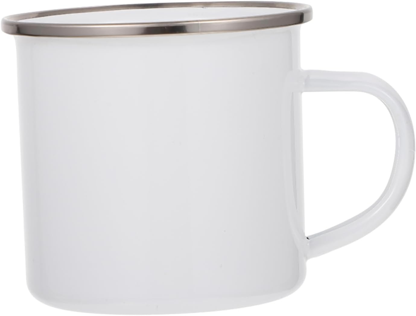 Sublimation Cup for DIY Photo Design, Stainless Steel White Mug