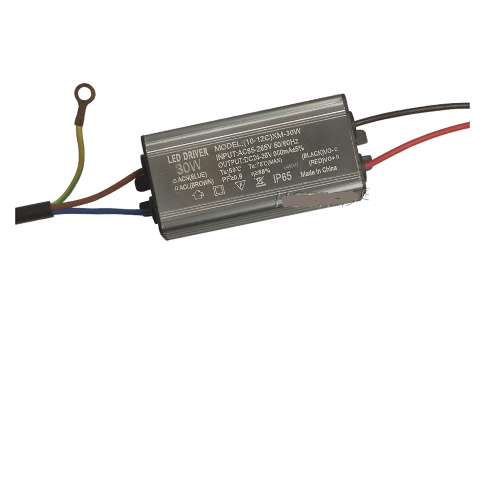 Controlador LED 30W soluciona parpadeos en focos exteriores de 900mA