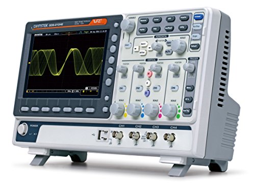 Gw Instek Gds-2204E Digital Storage Oscilloscope, 4-Channel, 1 Gsa/S Real-Time Sampling Rate, 200 Mhz, 10M Memory Depth, Vpo Technology #TOP11