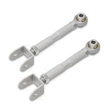 AJP Distributors Rear Lower Suspension Adjustable Traction Control Arm Kit Silver For 240SX S13 S14 300ZX Z32 Fairlady Z 1989 1990 1991 1992 1993 1994 1995 1996 1997 1998 89 90 91 92 93 94 95 96 97 98
