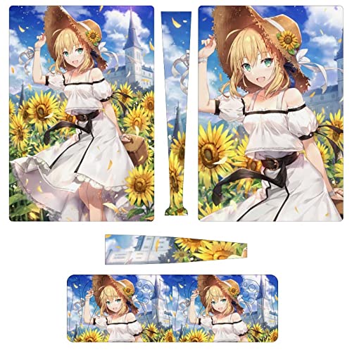 PS5 XLV[ AgAEyhS FGO PS5 Sticker fW^ PlayStation 5 XLV[ یJo[ { Rg[[ XLtB Jo[ XebJ[ ho h~ یV[ Sʕی vCXe[V