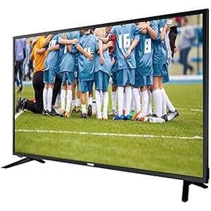 T4tec -BRITISH ontworpen 50″ Full HD LED TV, Freeview HD, Zwart (Energie Klasse G)