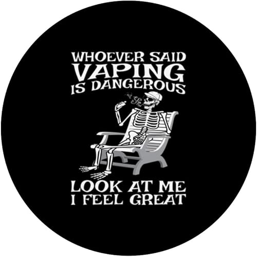 Miniatura 3 de Vape Quién dijo que Vaping es peligroso PopSockets intercambiables PopGrip