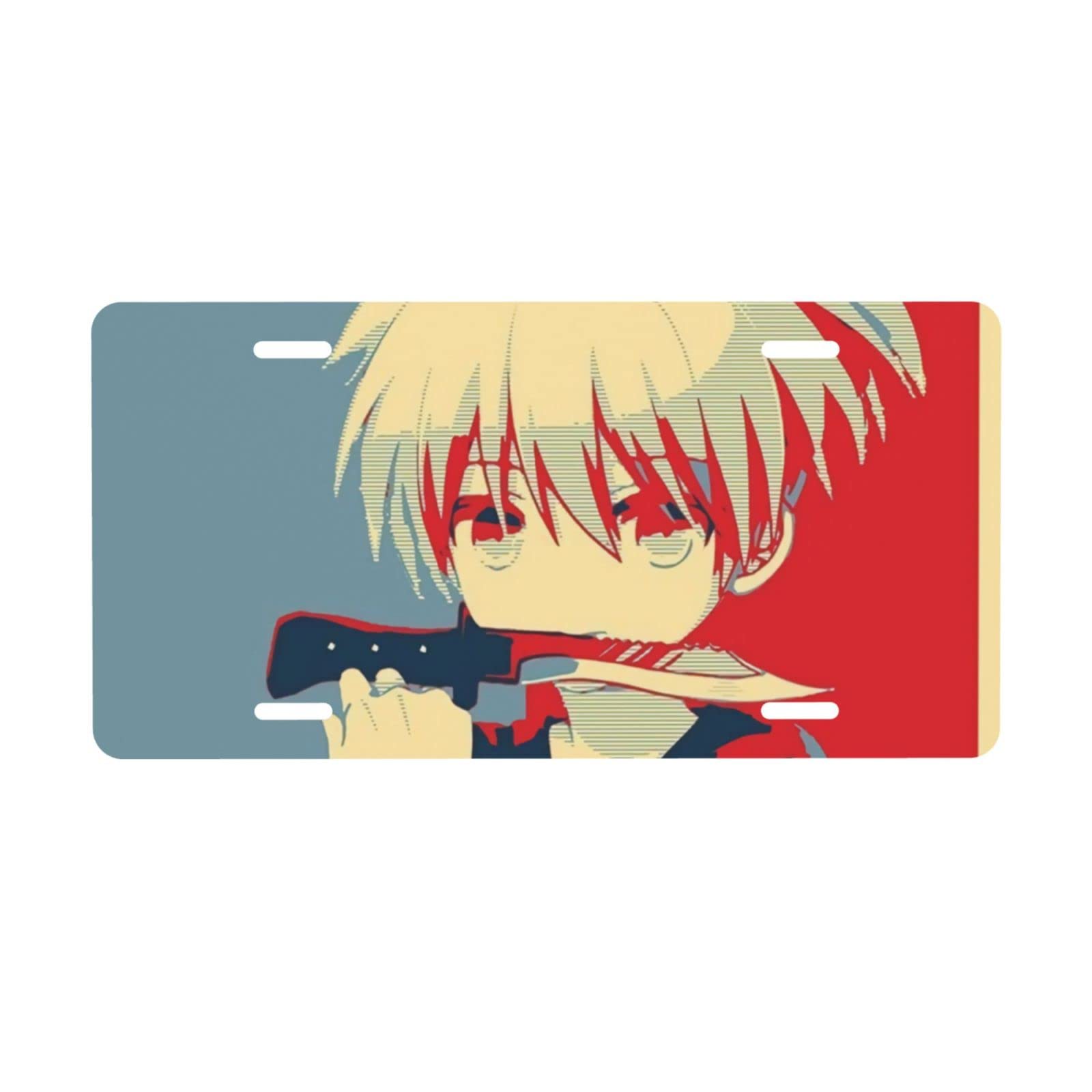 Nagisa Shiota-Assassination Classroom License Plate 6 x 12 Inch Aluminum Metal Car Plate Aluminum Novelty Tag Home Plate