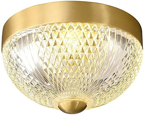 Mini lustre acrylique de plafond compact avec éclairage LED intégré