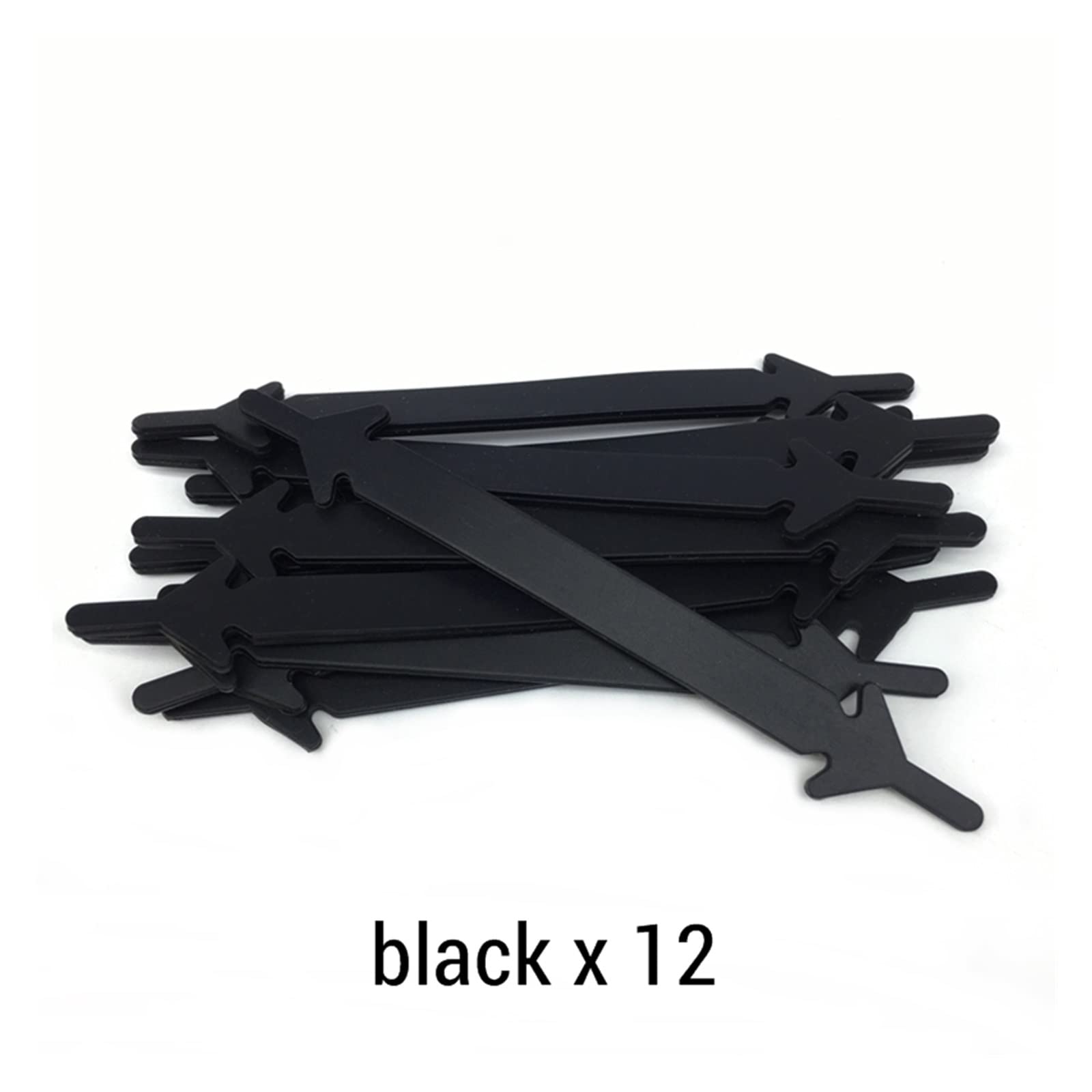 Cordones de Silicona sin Cordones elásticos for Zapatos, 12 Unidades, for Zapatillas Deporte for niños y Adultos