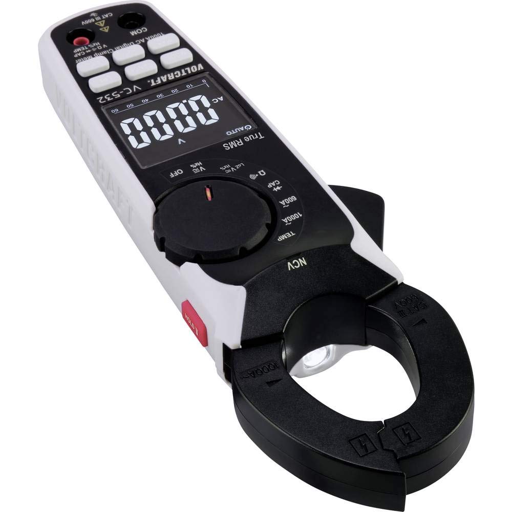 VOLTCRAFT VC-532 Stromzange digital CAT III 600 V Anzeige (Counts): 6000