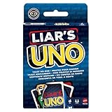 Mattel Games UNO Juego de Cartas Liars 7+