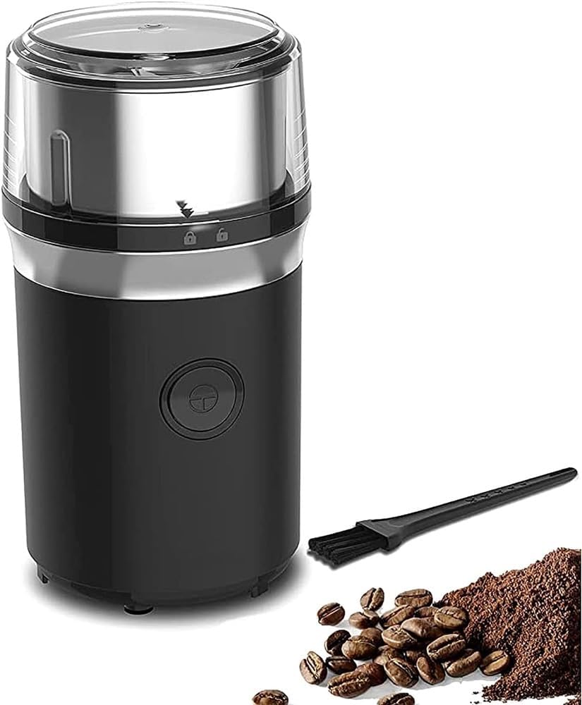 Espresso Grinder, 1.0L Capacity Conical Burr Coffee Grinder, Adjustable Electric Coffee Grinder with 19 Precise Grind Settings, for Make Americano or Espresso