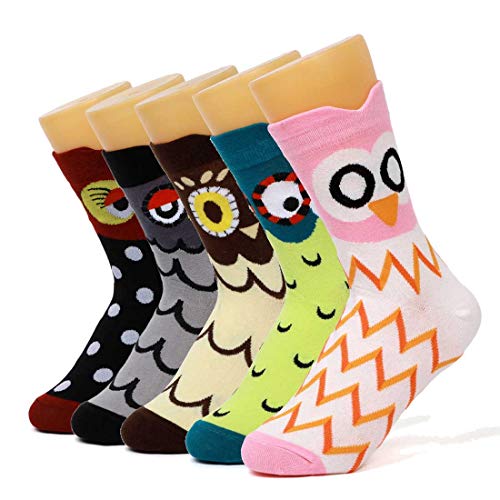 DOBIKULU Womens Cotton Casual Socks Cute...